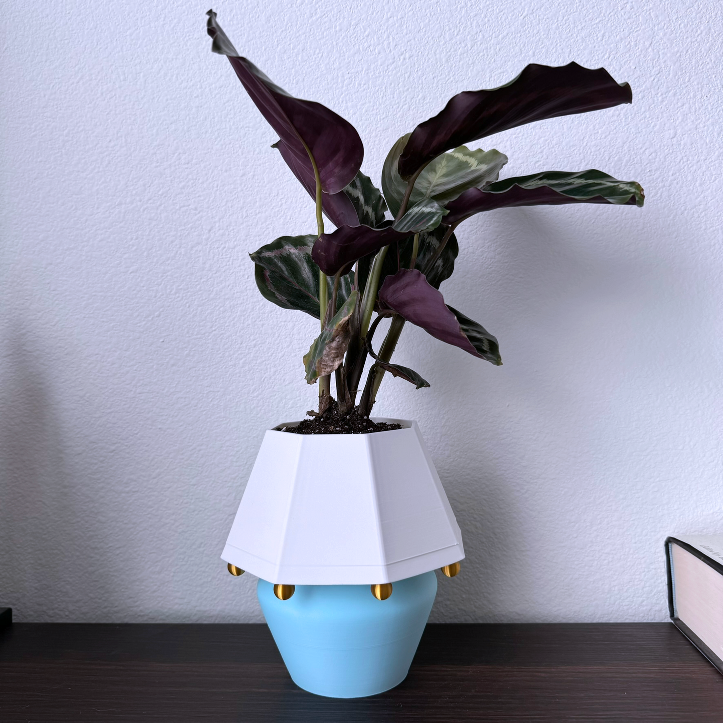 Unique Table Lamp Planter