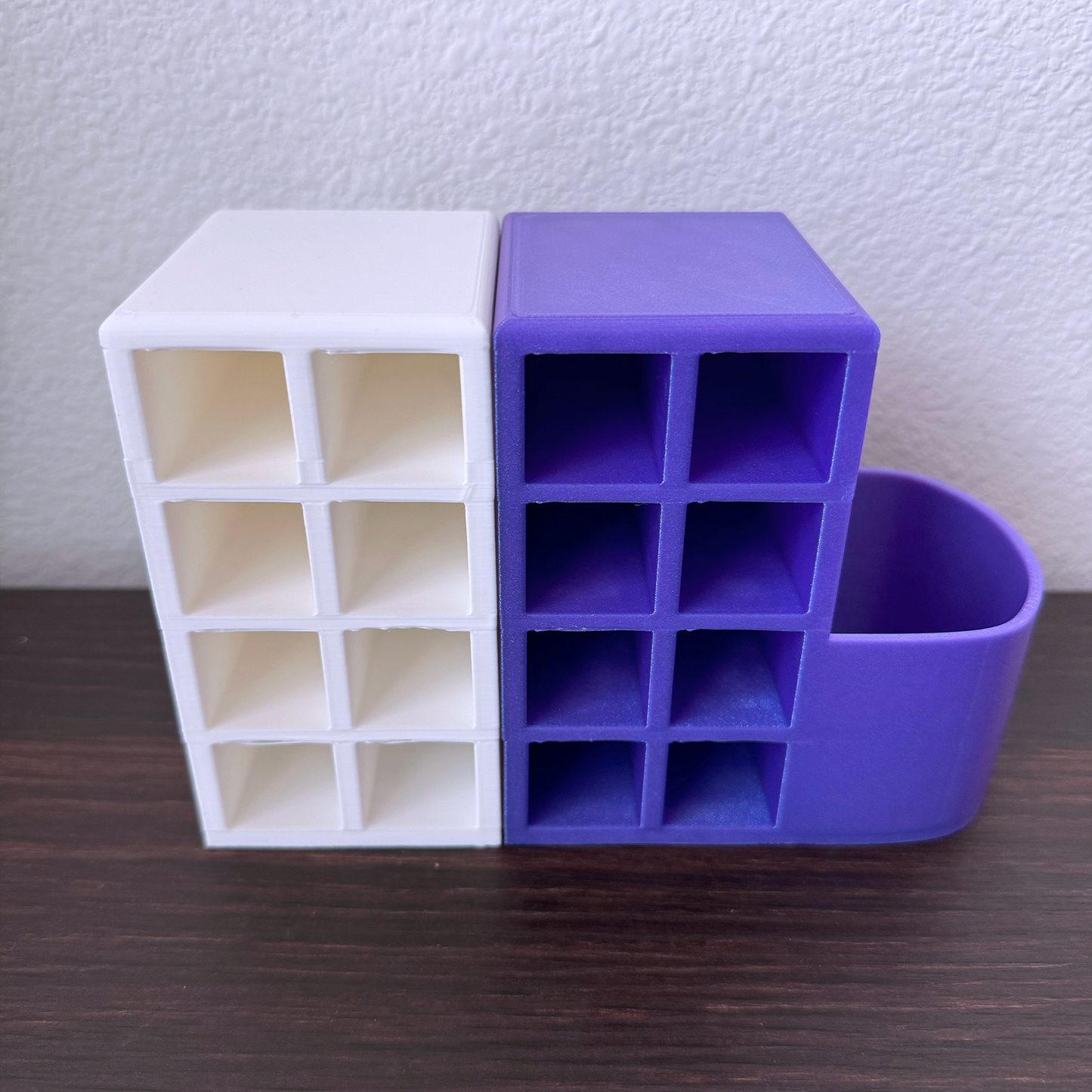 Lip Stick/ Lip Gloss Holder and Organizer - Make Up Organizer - Countertop Container - Cosmetics Cup - modular