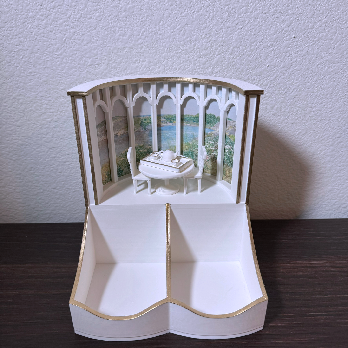 Magical greenhouse decorative tea bag organizer - Tea bag holder/ storage - Tea party, Breakfast table center piece - Coffee station