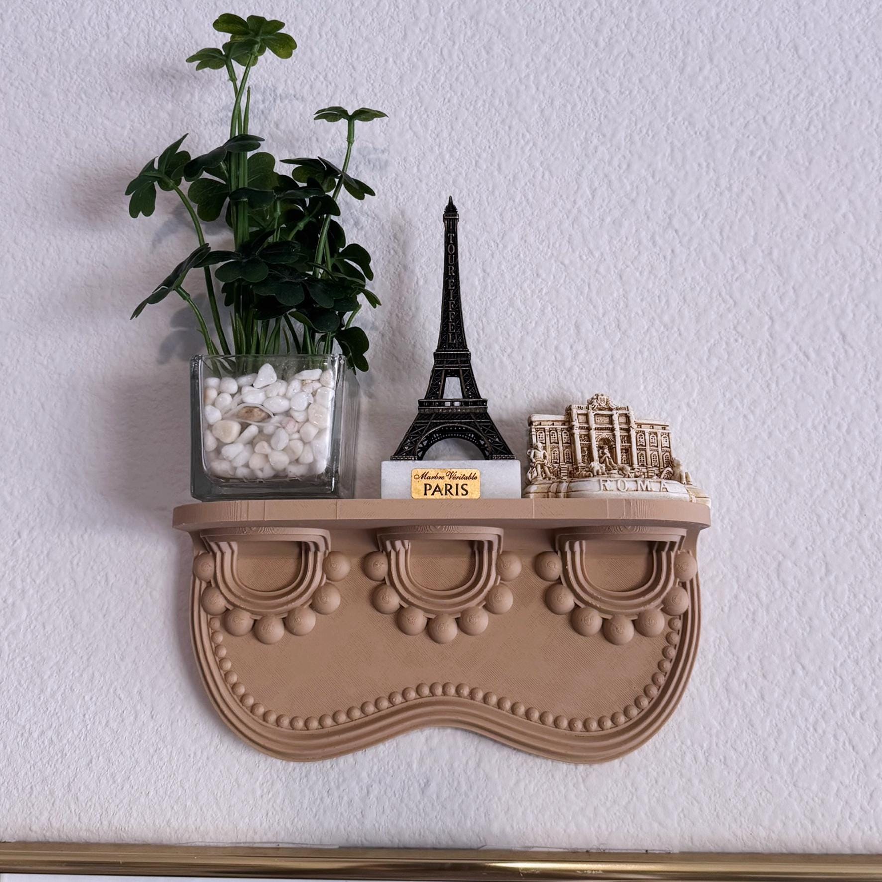 Trinket Shelves and Storage