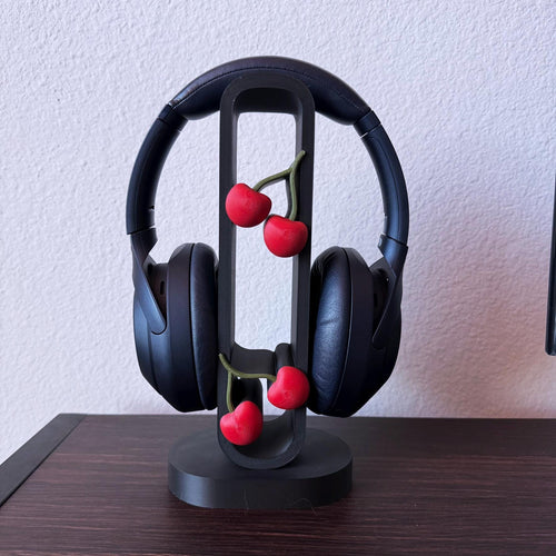 Cherry Headphone Stand - headset holder