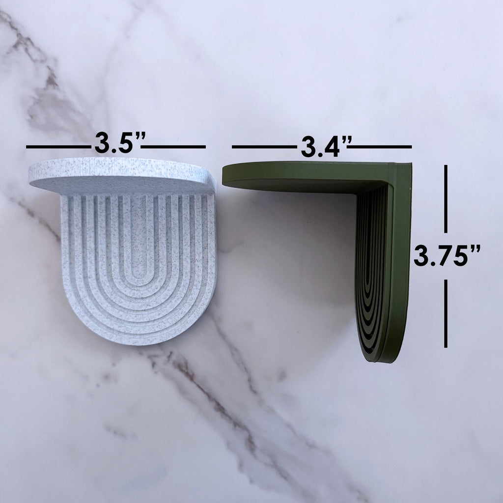 Mini Wall Hanging Arched Shelves, unique wall decor