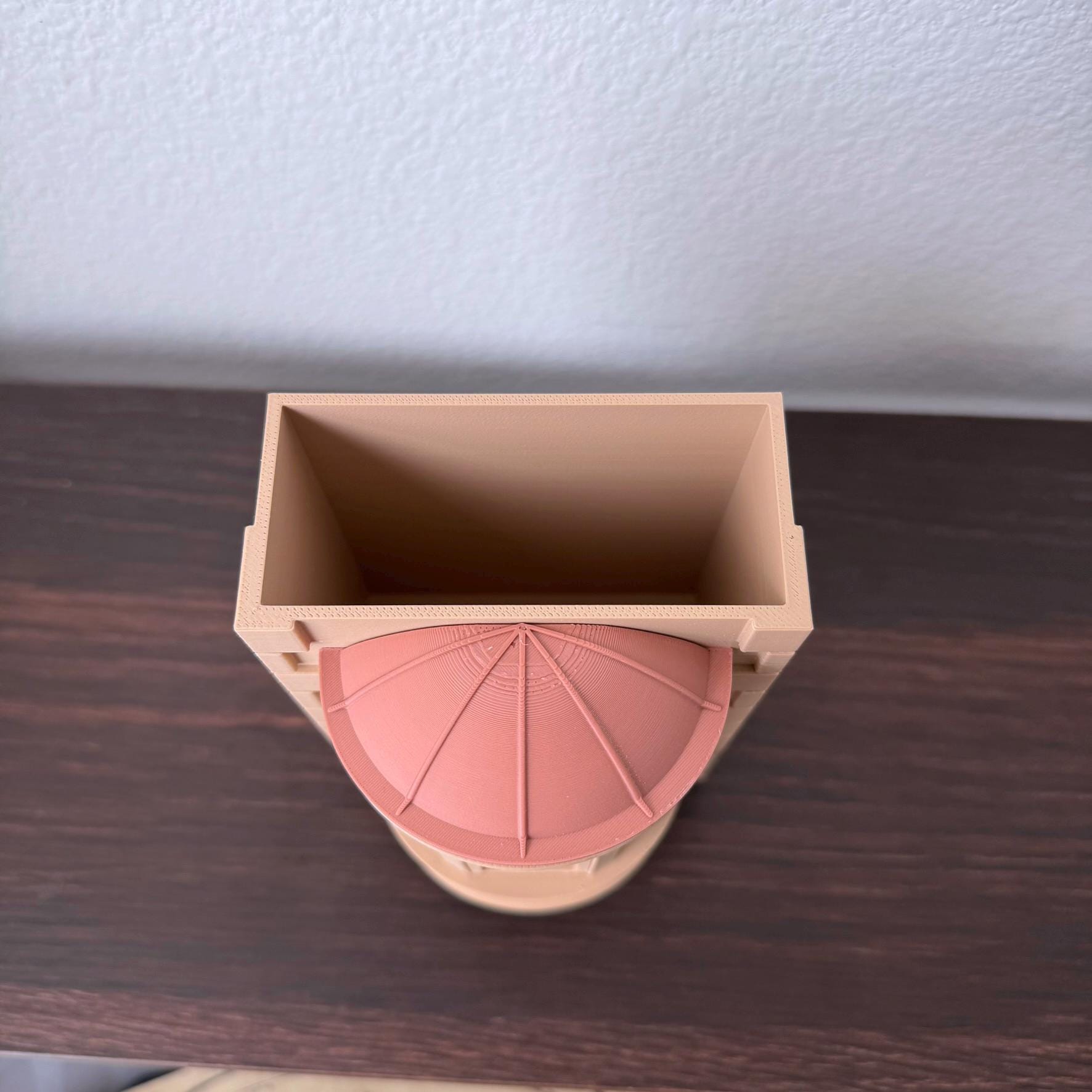 Oriel window Bookmark Holder - bookshelf library accessory and decor - unique bookmark container-  desk Organizer and Pen Holder