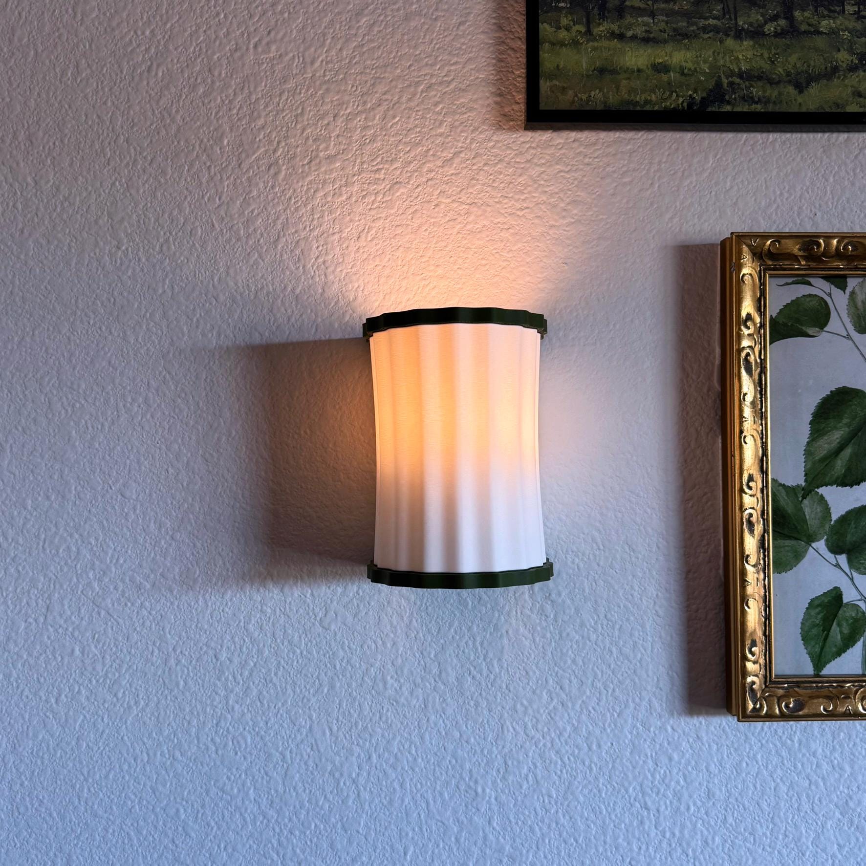 Ripples Wireless Wall Sconce - Battery Powered Wall Light - mood lamp