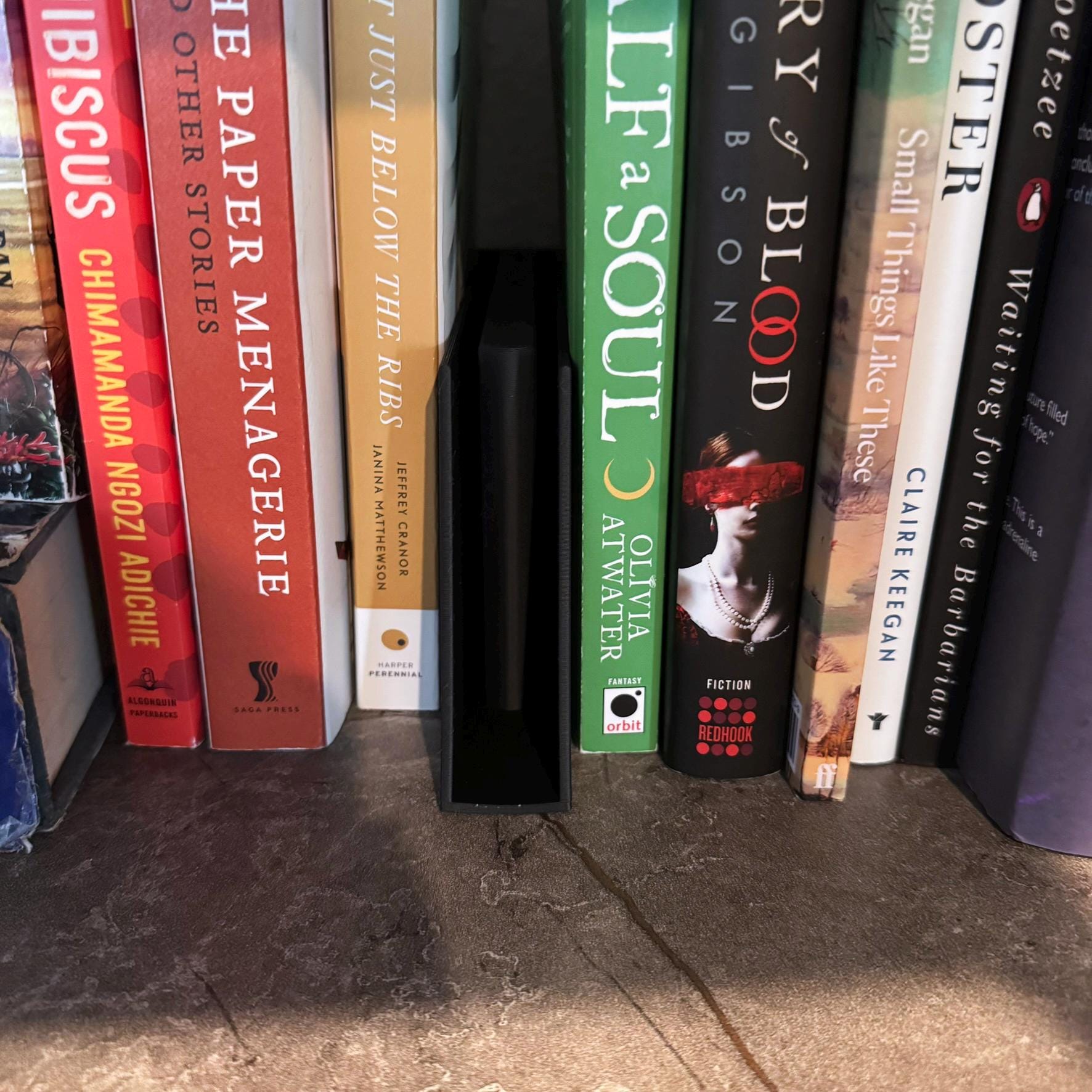 Hardcover Book Dust Jacket Holder: Bookshelf Insert