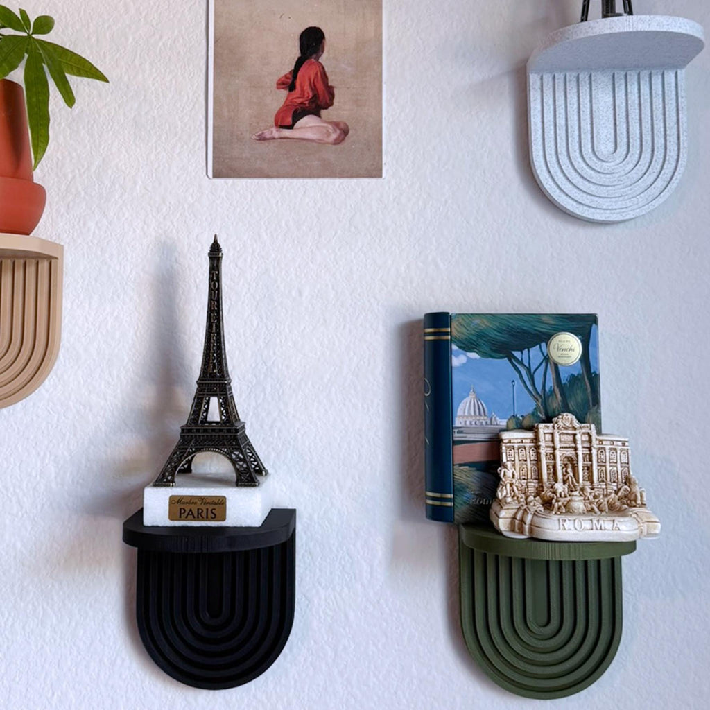 Mini Wall Hanging Arched Shelves, unique wall decor