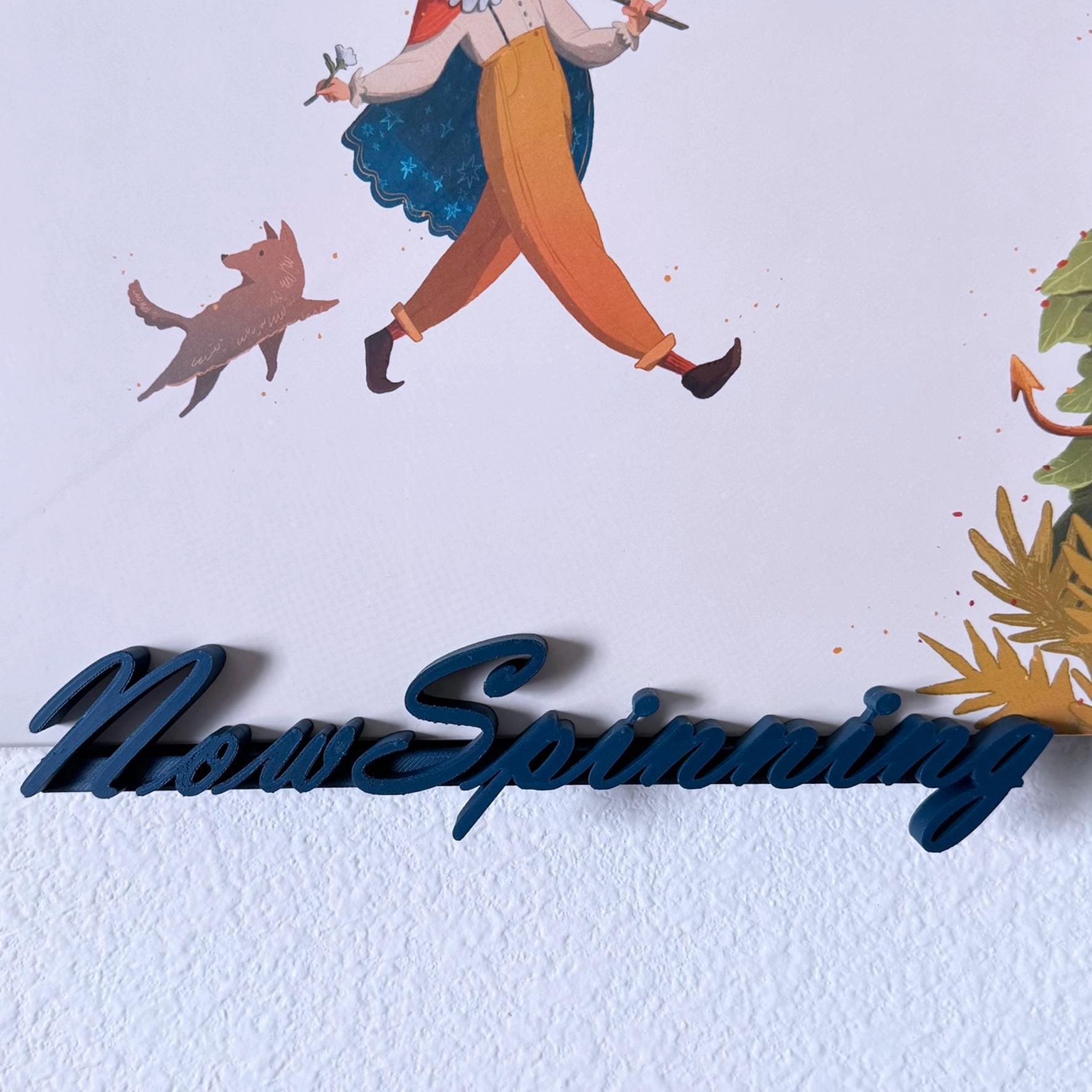 Now Playing Vinyl Record Holder: Wall Mounted Display for Music Lovers