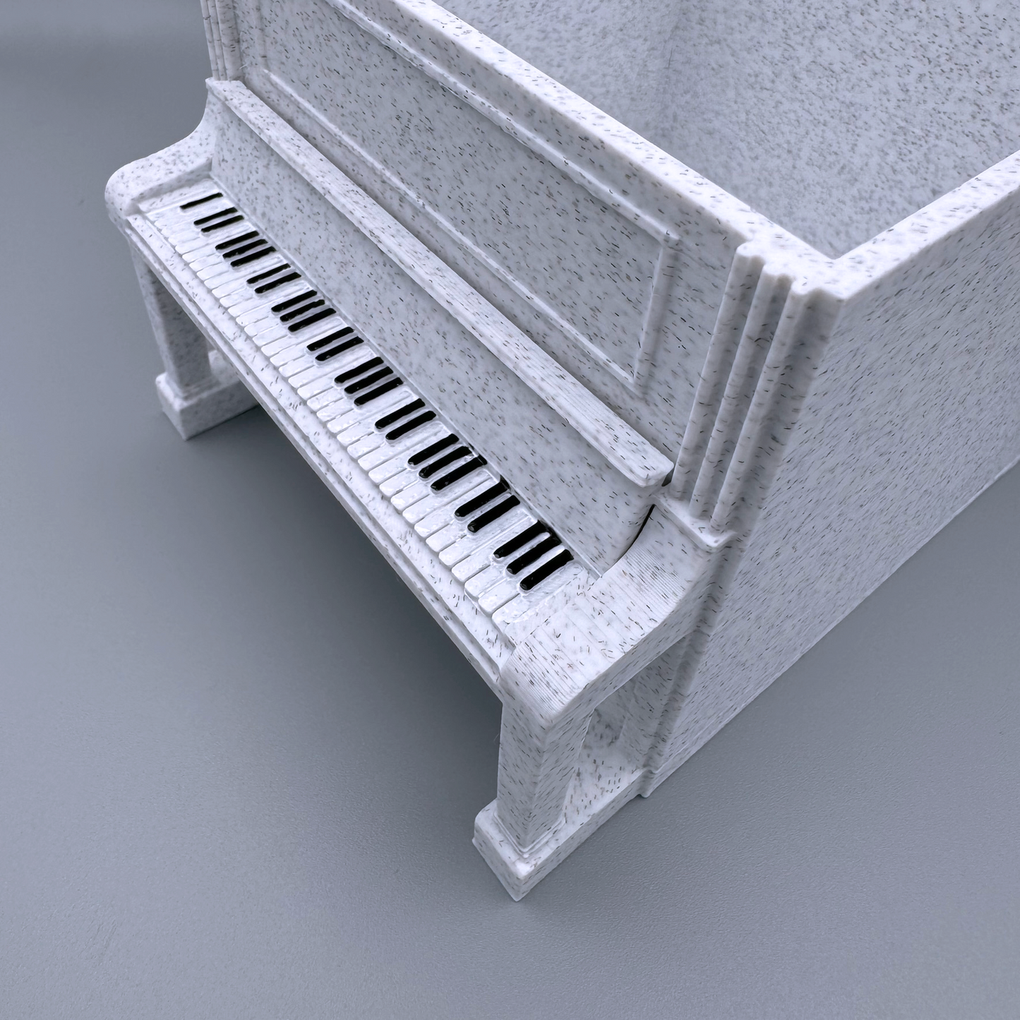 Upright Piano planter, With Piano Bench Drip Tray - Music themed Planter for Music and Plant Lovers