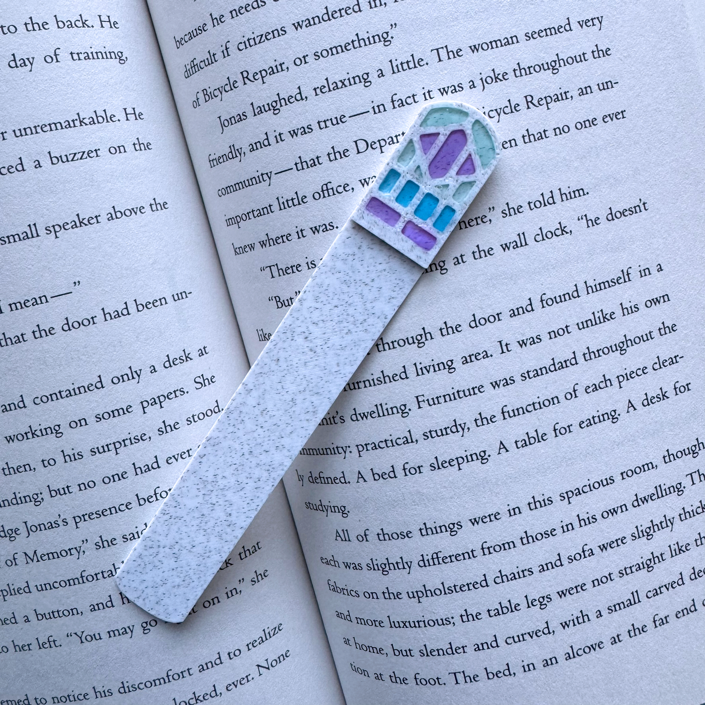 Stained Glass Cathedral Window Bookmarks - Colorful, Artistic, Unique, Handmade Page Markers