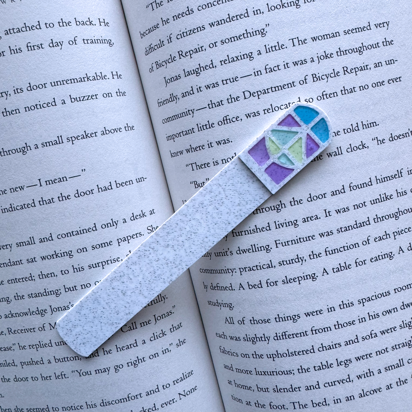 Stained Glass Cathedral Window Bookmarks - Colorful, Artistic, Unique, Handmade Page Markers