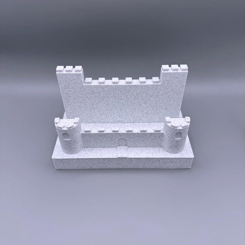 Castle Business Card Holder: Medieval Desk Decor