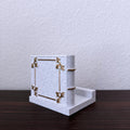 Book Lovers Antient Tome Phone Holder Stand, Unique Library Inspired Desk Accessory