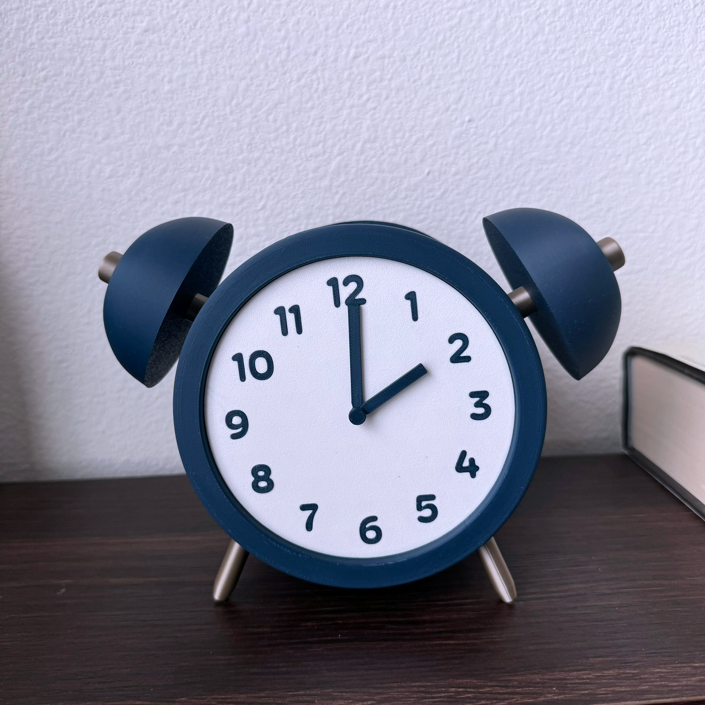 Alarm Clock Planter - Unique Plant Pot - Decorative and Functional - Fun Design - Moveable Clock Hands - Analog