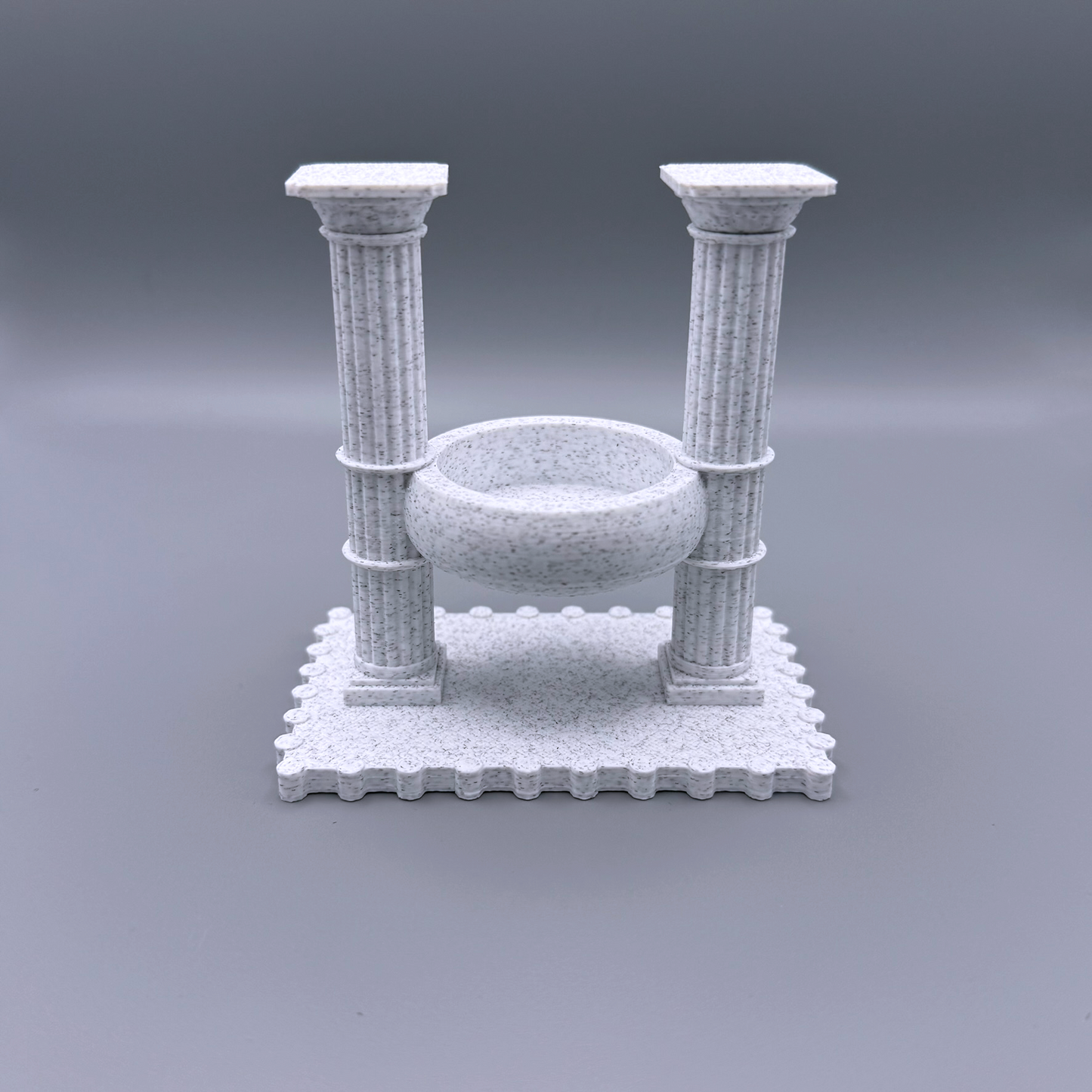 Unique classical roman inspired columns tea light holder