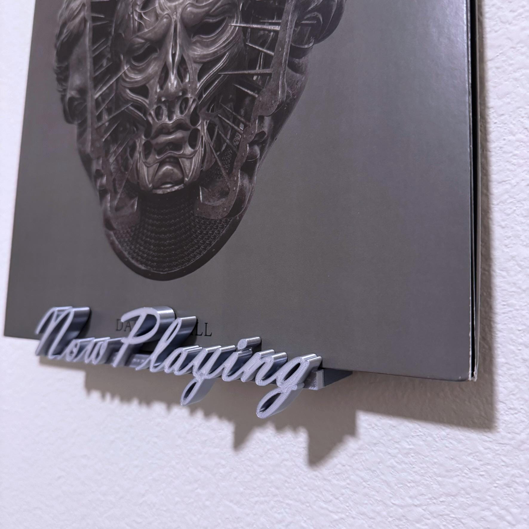 Now Playing Vinyl Record Holder: Wall Mounted Display for Music Lovers