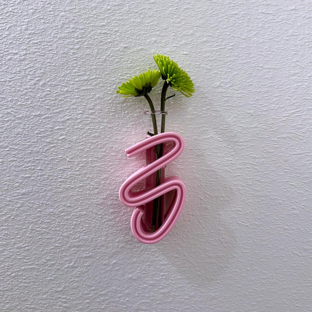 Unique Wall Vase for Propagation and flowers - Wall mounted flower vase - Wall decor - Wall propagation station test tube planter indoor use