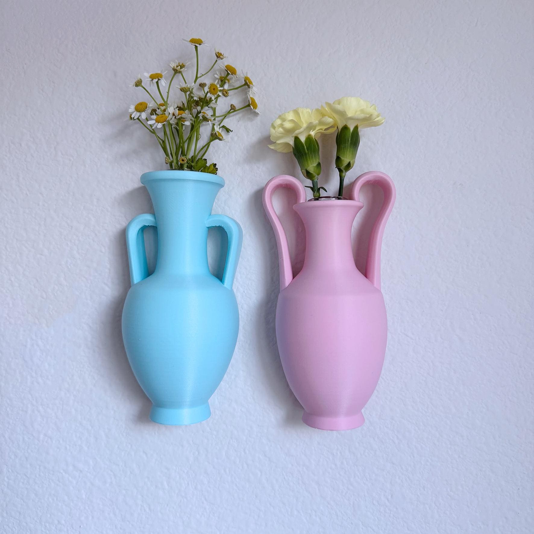 Wall Hanging Propagation Vase, inspired by classical vase forms - mini flower vase