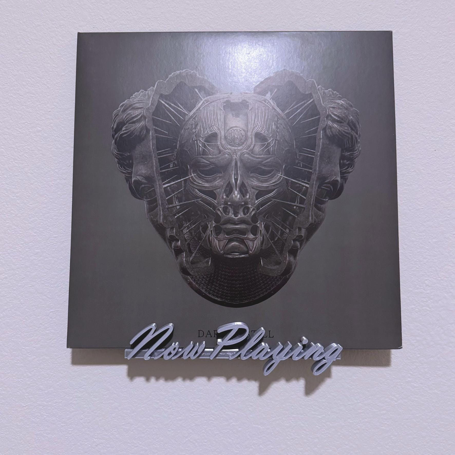 Now Playing Vinyl Record Holder: Wall Mounted Display for Music Lovers