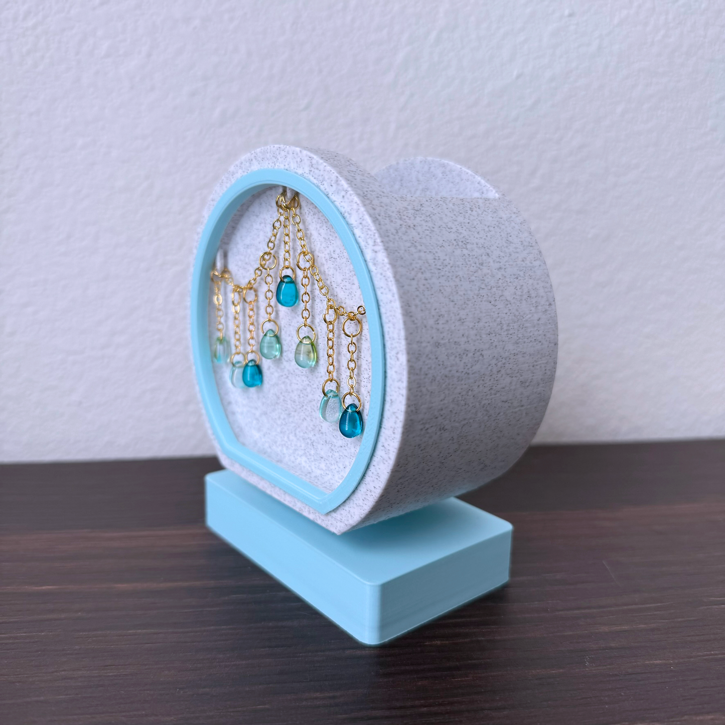 Raindrop Bead Bookmark Holder - Desk Organizer - Pen Holder - Cute library, bookshelf, and desk decor