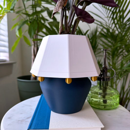 Unique Table Lamp Planter