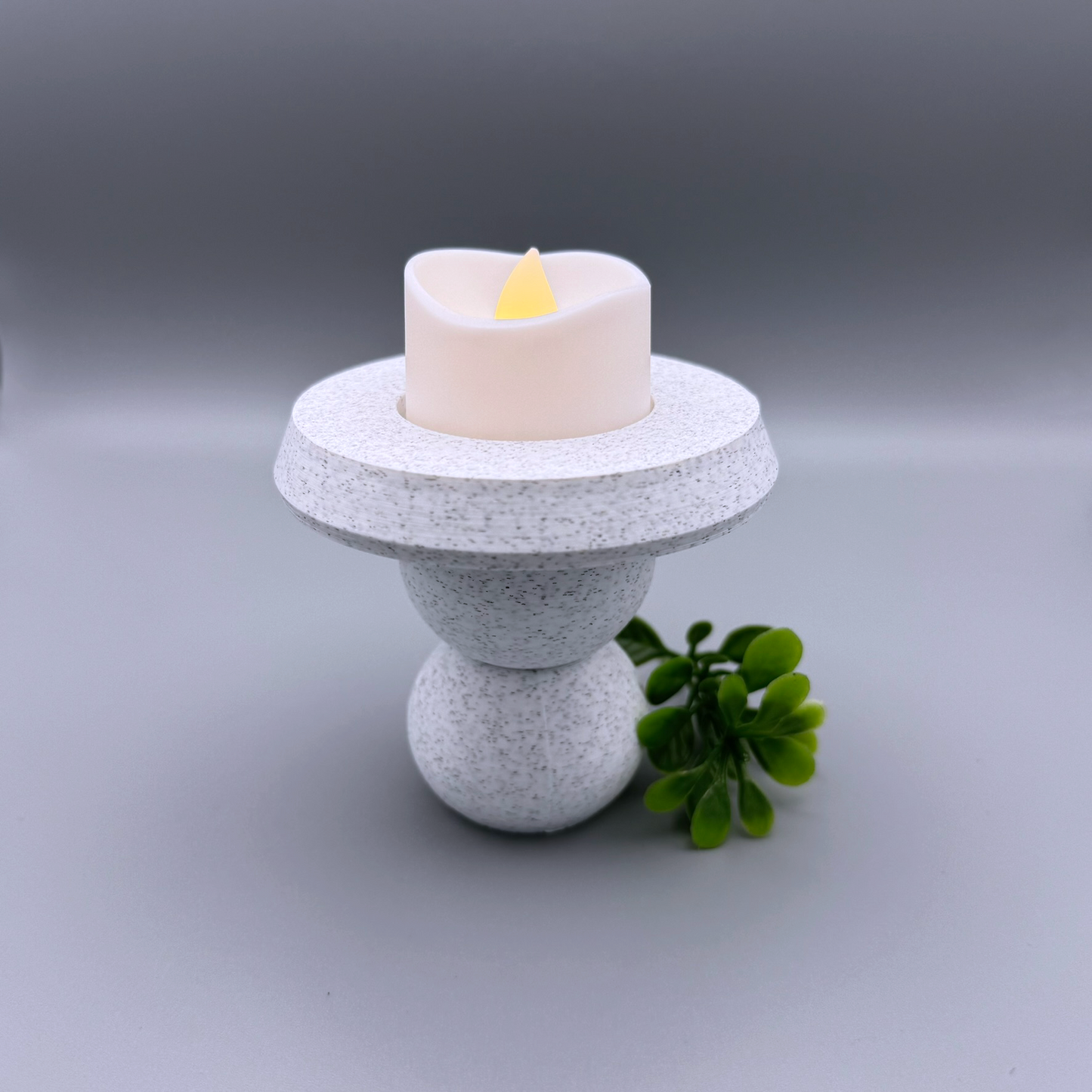 Minimalist Spheres Electric candle holder