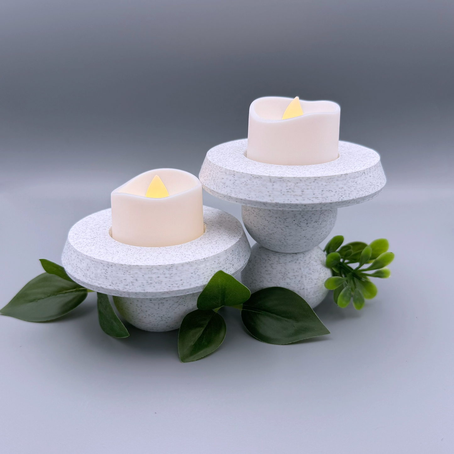 Minimalist Spheres Electric candle holder